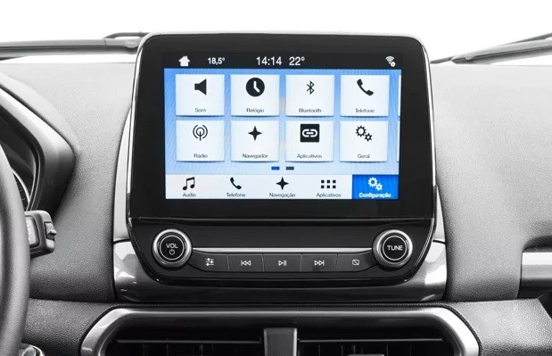 Achteruitrijcamera systeem Ford Myford 8" SYNC3 / Audiosystem 4.2" (SYNC3)