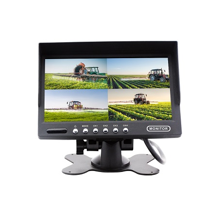 SC-TFT7A4 Monitor 7" 4ch 4split 4PIN 12/24V