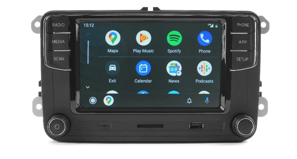 RCD410 PRO Carplay + Android auto radio voor Volkswagen