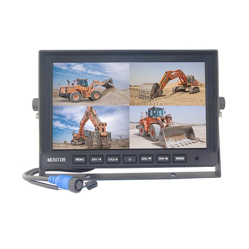 SC-TFT10HD4 Monitor 10" AHD 4ch 4split 4PIN 12/24V