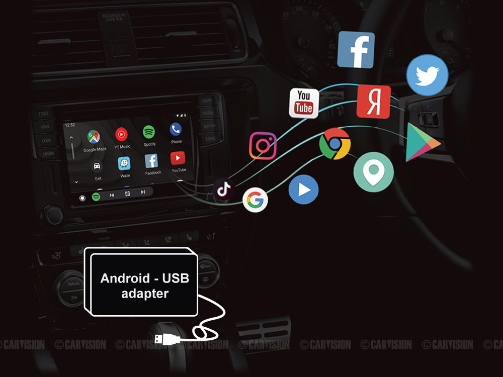 Android - USB Box | via OEM CarPlay