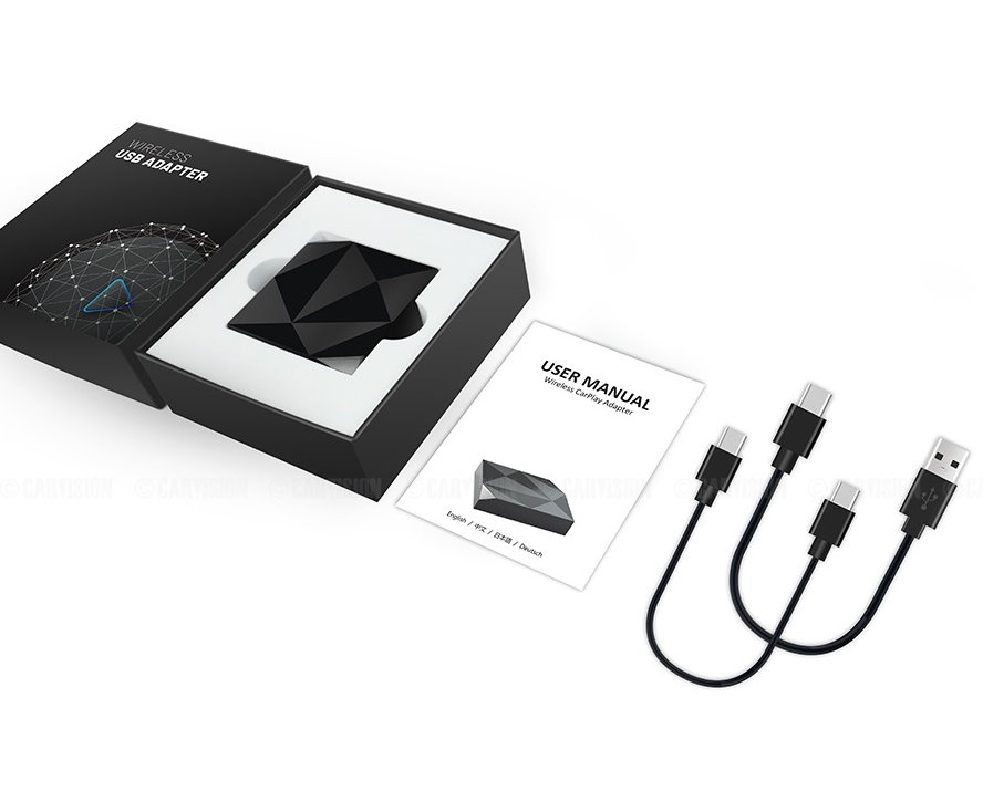 Draadloos Android-Auto adapter