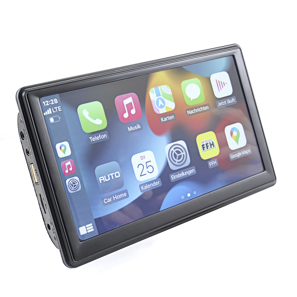 Smartphonemonitor Apple Carplay/Android auto 17,8 cm (7'') met achteruitrijcamera-ingang