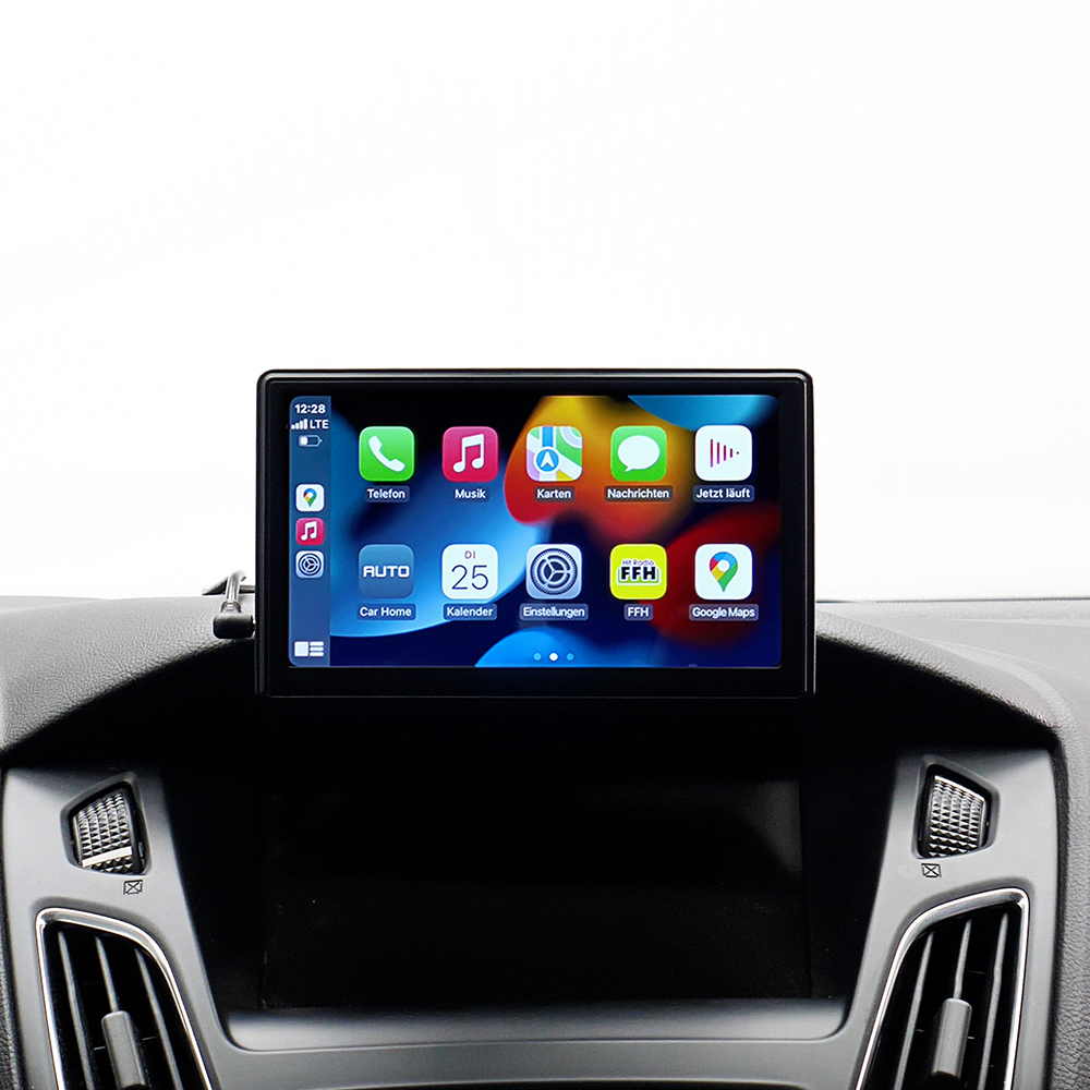 Smartphonemonitor Apple Carplay/Android auto 17,8 cm (7'') met achteruitrijcamera-ingang