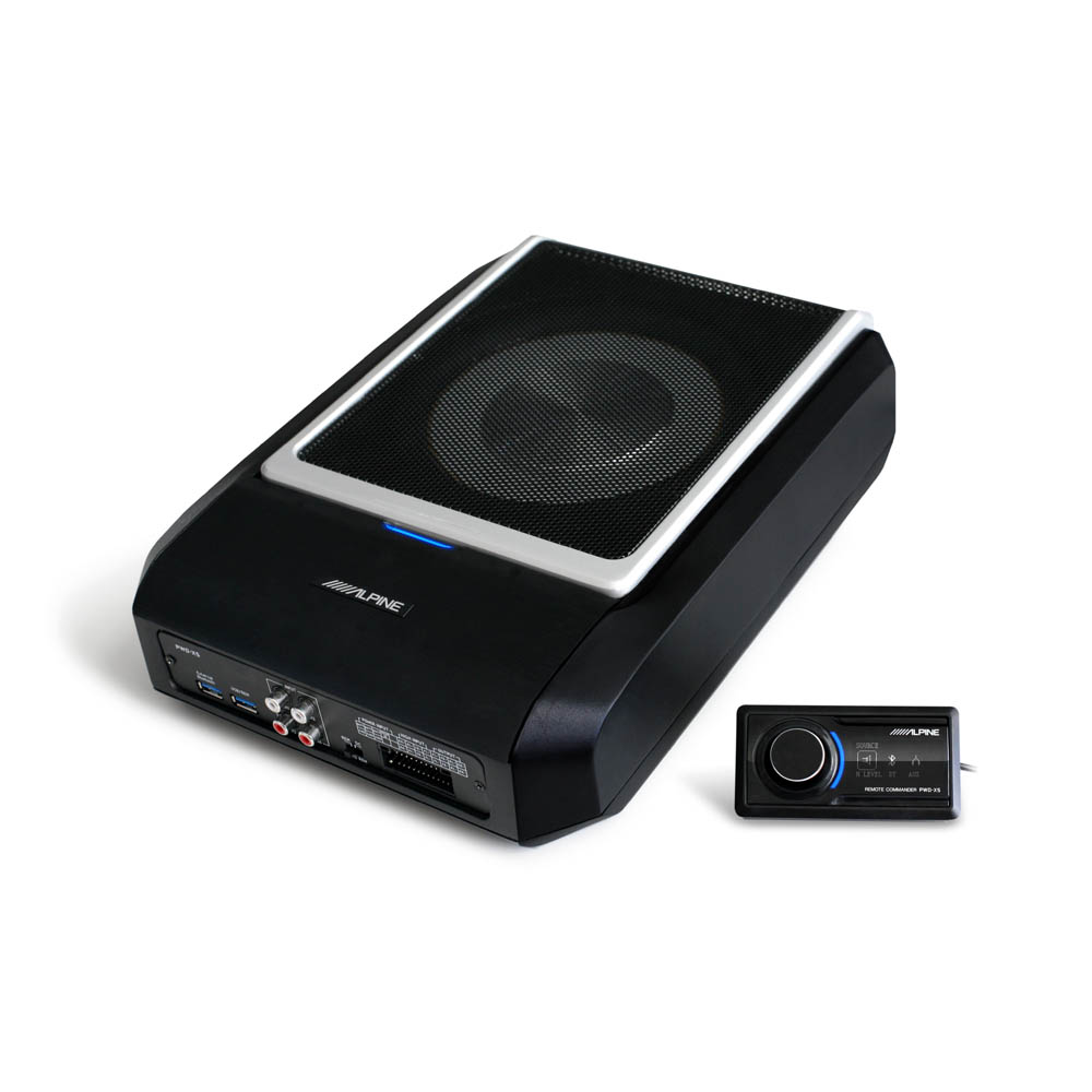 Alpine PWD-X5 - Actieve Underseat Woofer met 4 kanaals DSP versterker