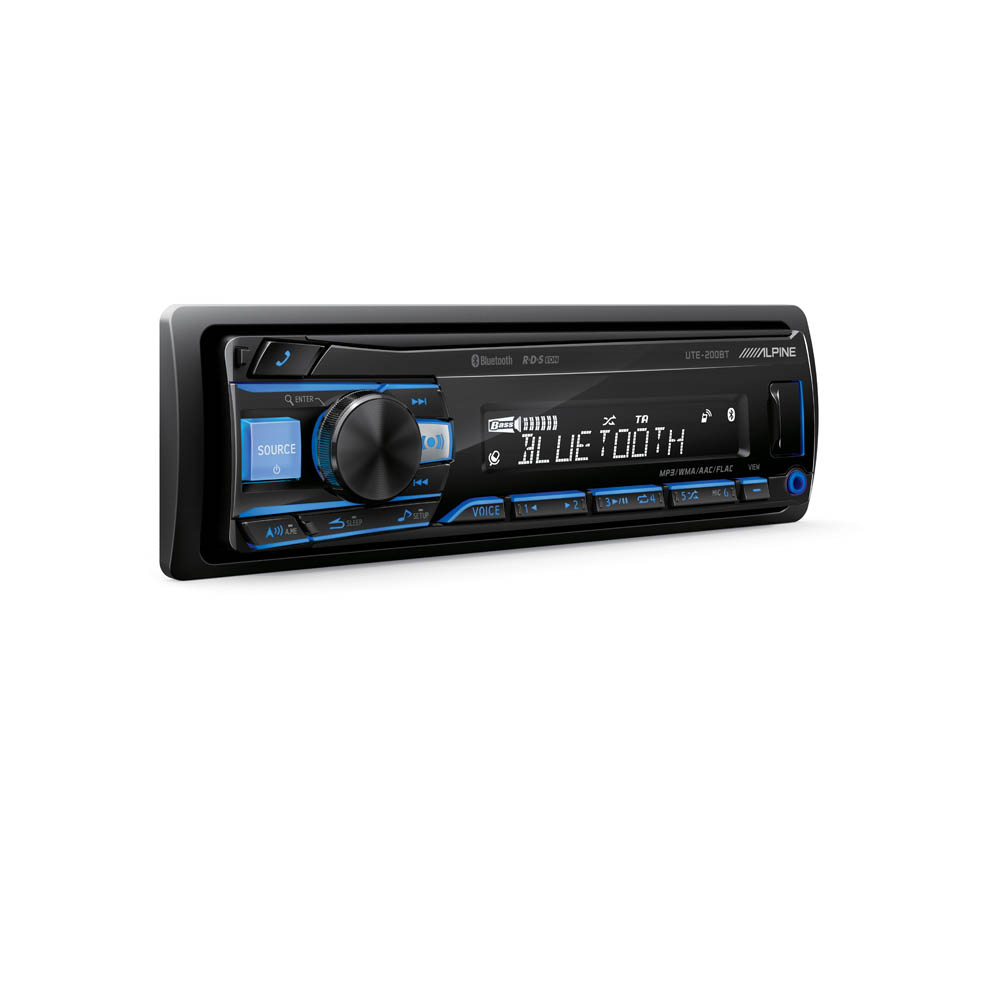 Alpine UTE-200BT | Mechaless Media Receiver met BT
