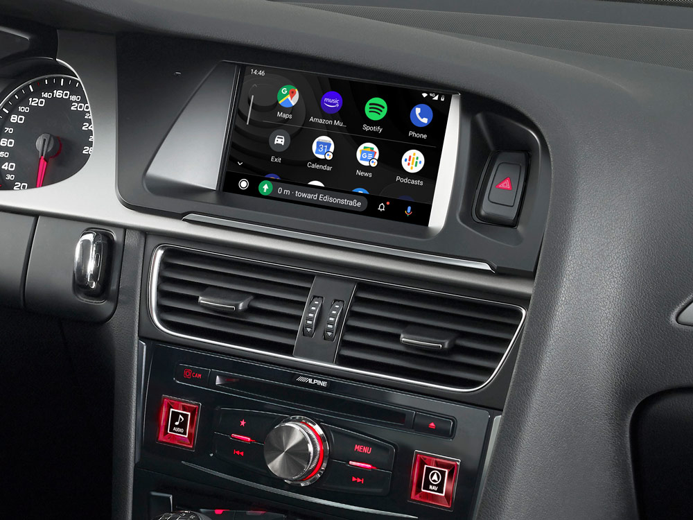Alpine X703D-A4 7-inch touchscreen-navigatie