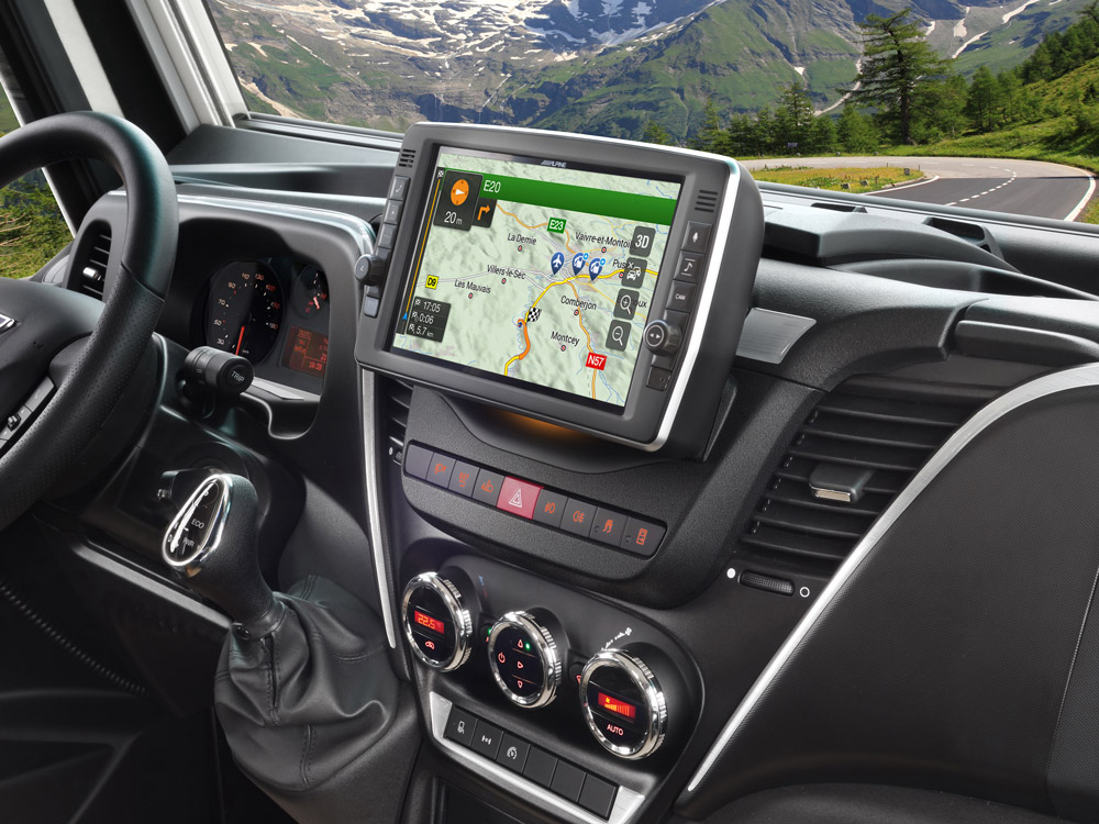 Alpine X903D-ID - 9"Alpine Style Navigatiesysteem voor Iveco Daily