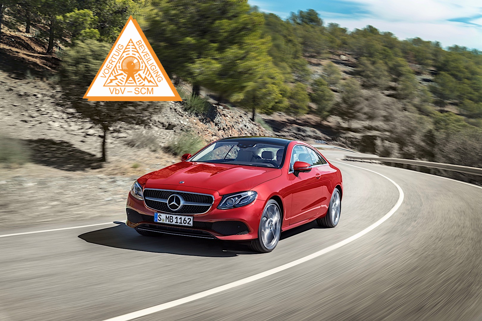 Auto alarm klasse 3 voor Mercedes E-Klasse Coupé (W238)