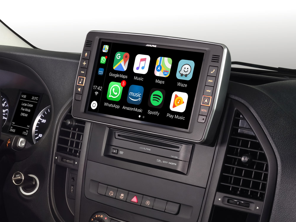 Alpine X903D-V447 - 9"Alpine Style Navigatiesysteem voor MB Vito V447
