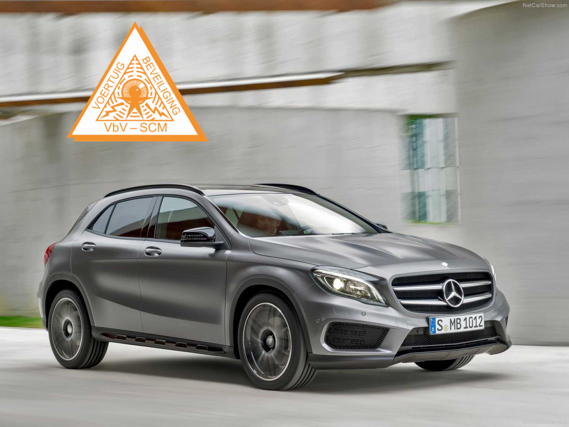 Auto alarm klasse 3 origineel voor Mercedes GLA-Klasse (W156)