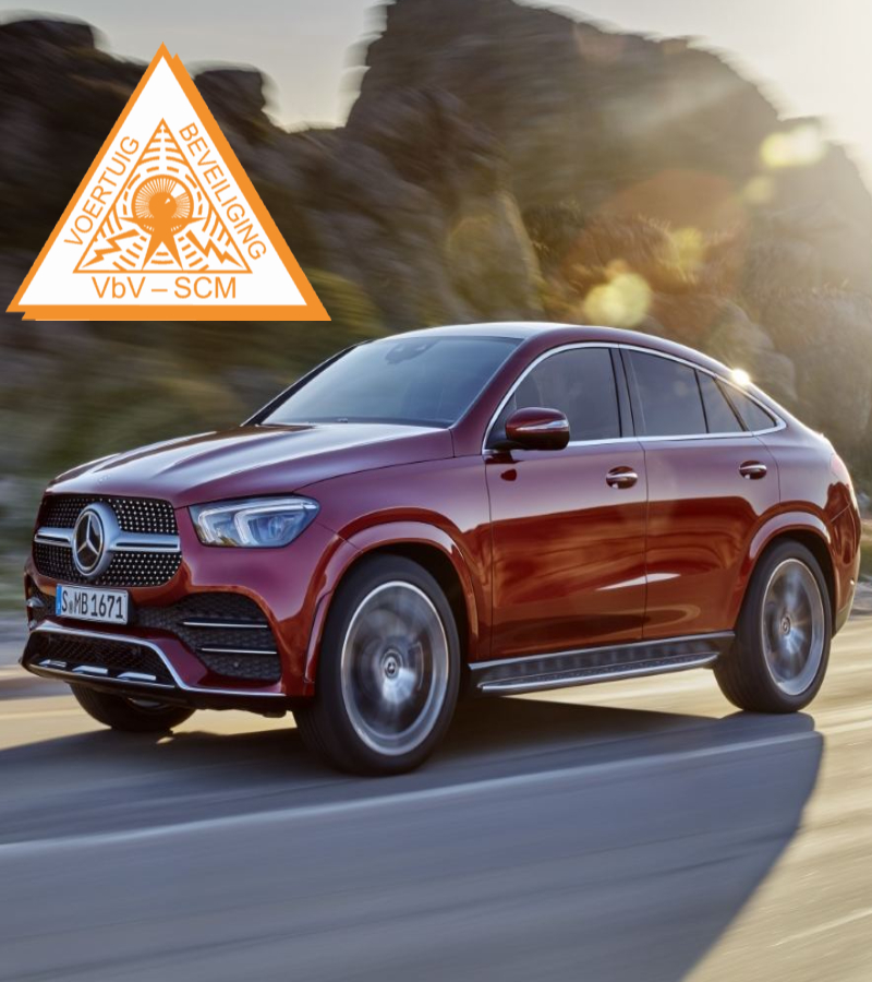 Auto alarm klasse 3 Origineel Mercedes GLE