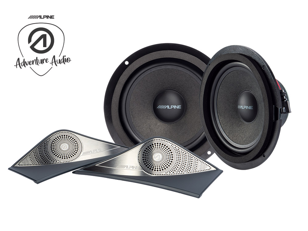 SPC-106S907 6,5 cm Component Luidsprekersysteem voor Mercedes-Benz Sprinter 907 / 910