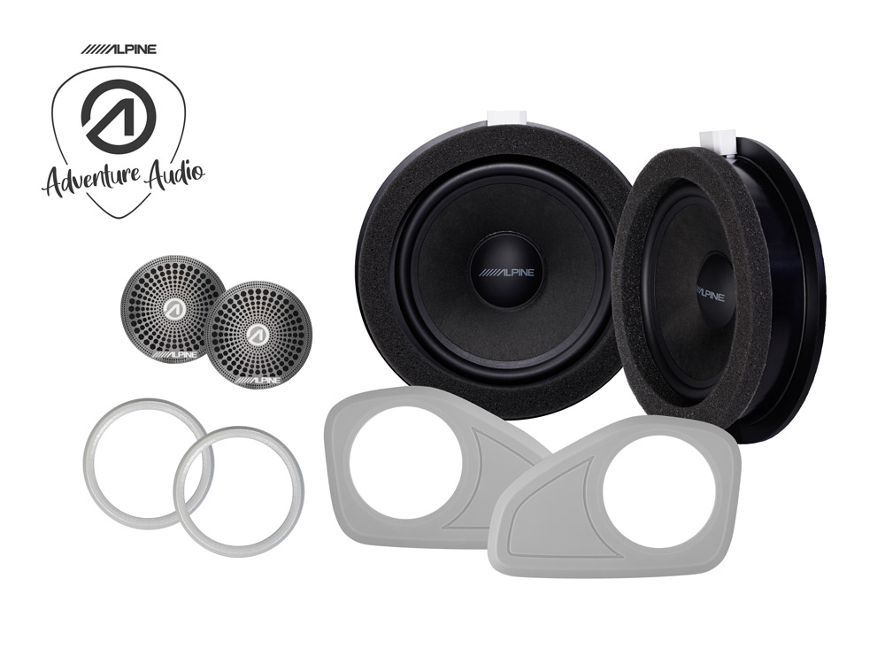 Alpine SPC-106TRA7 Front speaker system Ford
