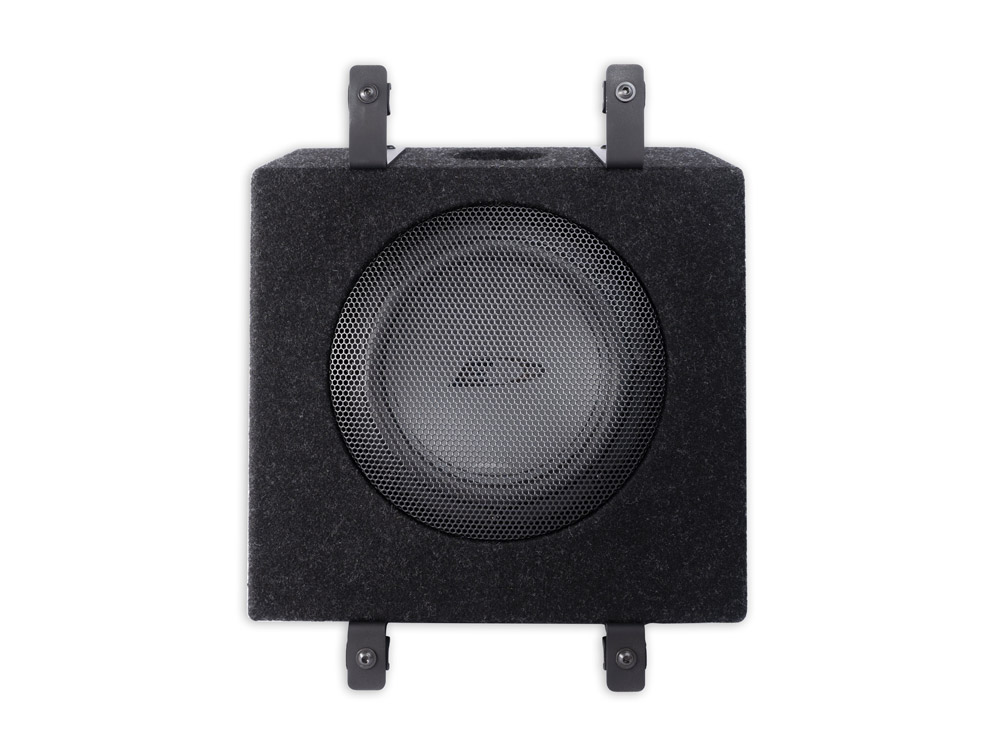 SPC-W84AS907 6-Kanaals DSP Versterker & Subwoofer Systeem voor Mercedes-Benz Sprinter 907/910 met een originele Mercedes-Benz 1 DIN Radio (E1D) of MBUX Navigatie