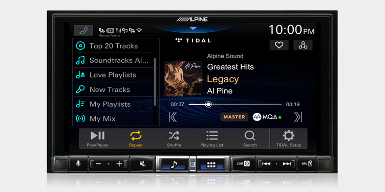 Alpine iLX-705E46 Premium 2DIN Digital Media Station voor BMW E46, autoradio met DAB+ digitale radio, Apple CarPlay en Android Auto compatibiliteit