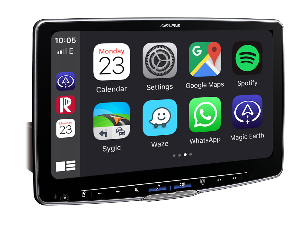 Alpine iLX-F115DU 11-inch media-ontvanger, met DAB+ digitale radio, Apple CarPlay en Android Auto-compatibiliteit voor Fiat Ducato 3, Peugeot Boxer 2 en Citroen Jumper 2