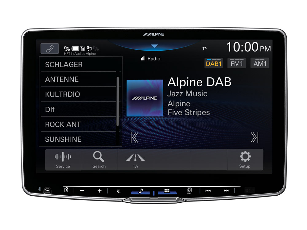 Alpine iLX-F115DU8 11-inch media-ontvanger, met DAB+ digitale radio, Apple CarPlay en Android Auto-compatibiliteit voor Fiat Ducato 8