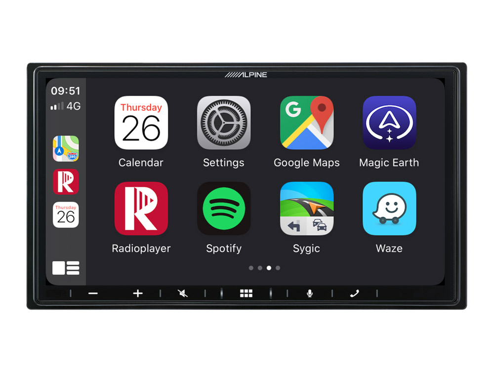 Alpine iLX-W690D 7” Digital Media Station, met DAB+ Radio, Apple CarPlay en Android Auto-compatibiliteit
