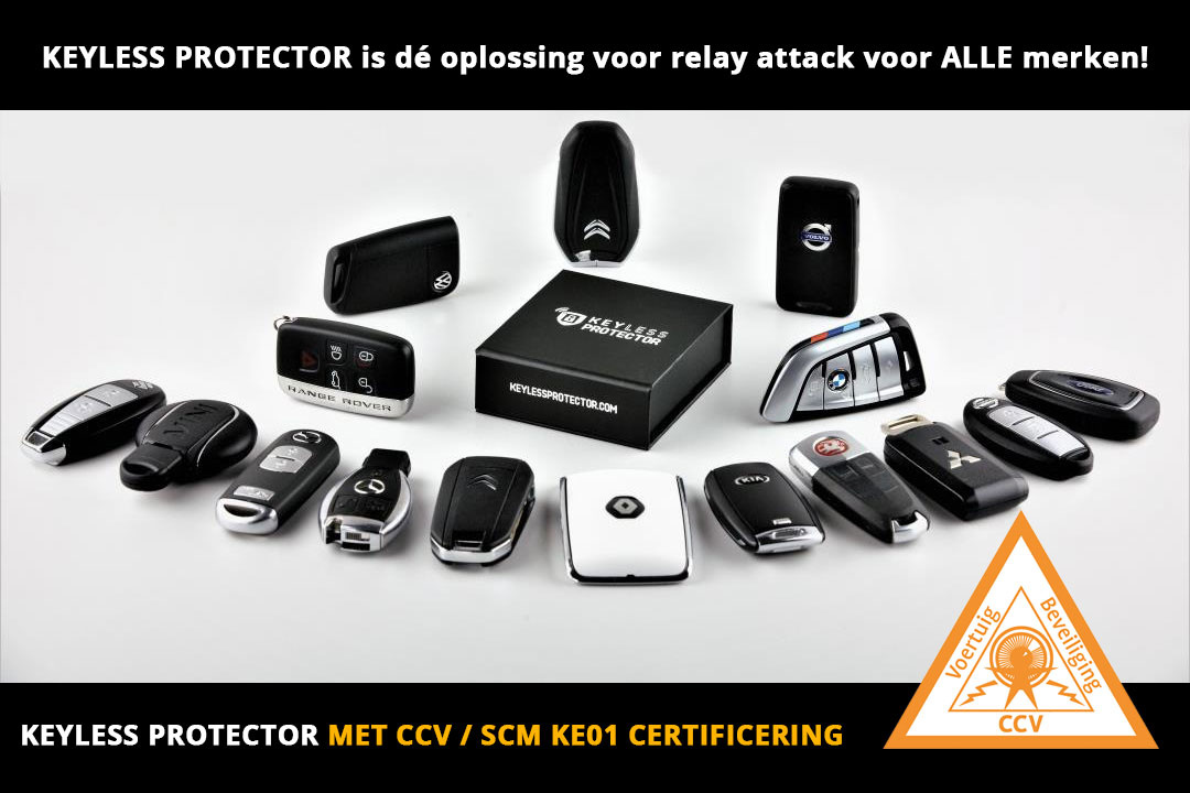 KE01 Keyless Protector met CCV SCM goedkeuring