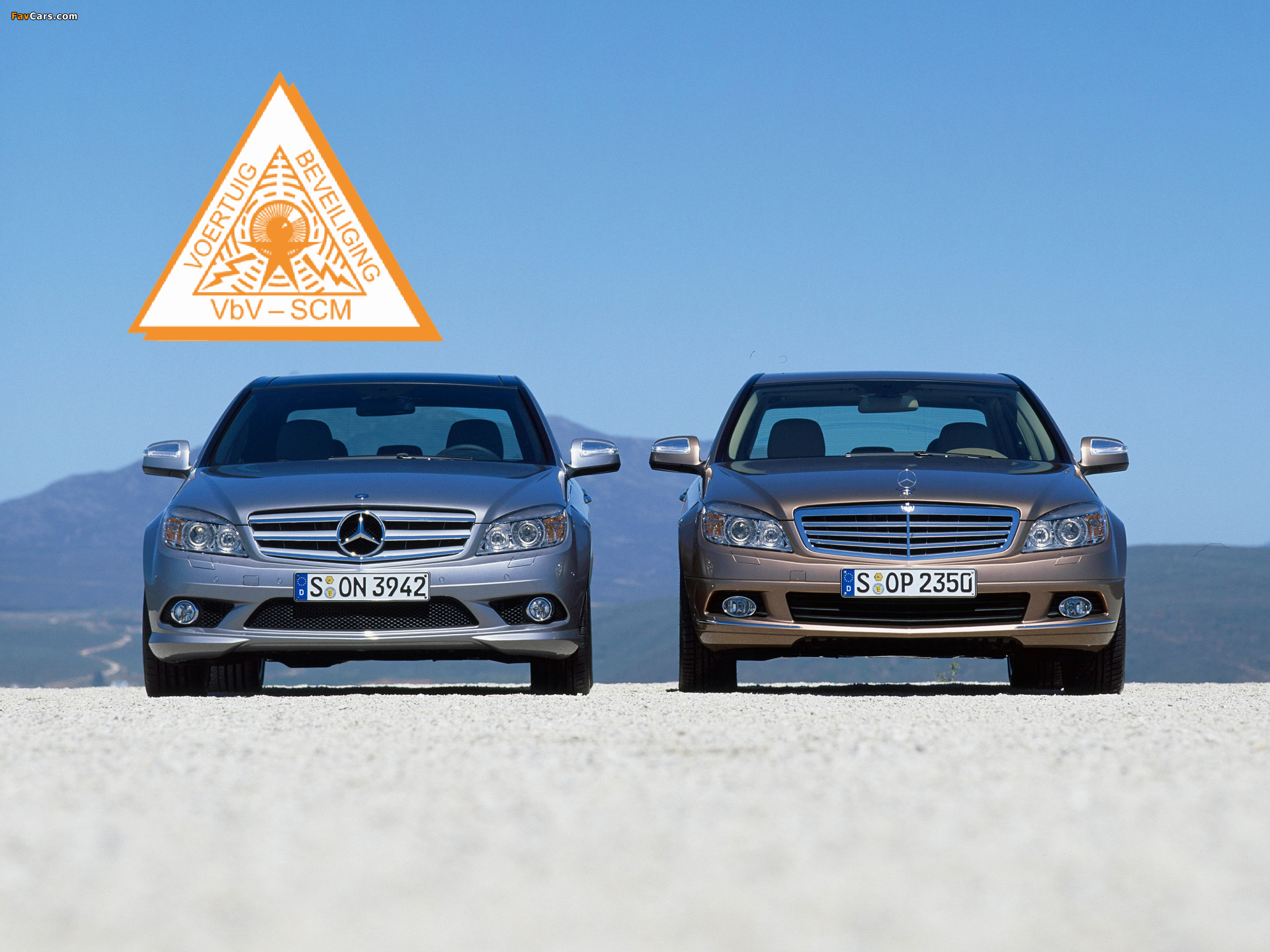 Auto alarm klasse 3 voor Mercedes C-Klasse (W204)