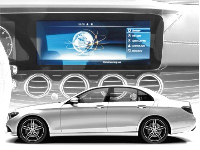 Mercedes NTG5.5 / 6 / MBUX achteruitrij camera systeem